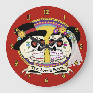 (Englische) Wanduhr Los Novios