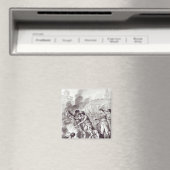 Englische Waren in Amsterdam verbrannt Magnet (In Situ (Geschirrspüler))