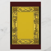 Englische WiederherstellungWoodcarvings Briefpapier (Vorderseite)