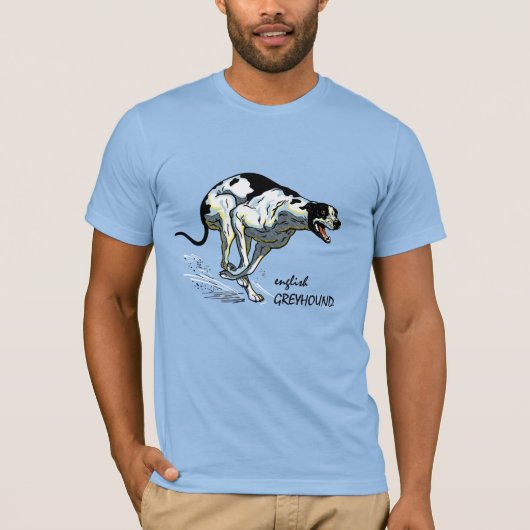 Englische Windhunde T-Shirt (Vorderseite)