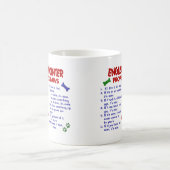 ENGLISCHE ZEIGER Eigentums-Gesetze 2 Kaffeetasse (Mittel)