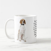 Englische Zeiger-Hundezucht-Tasse Kaffeetasse (Links)