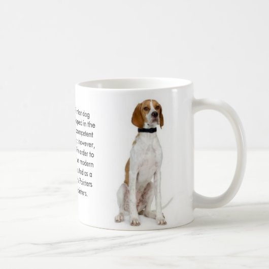 Englische Zeiger-Hundezucht-Tasse Kaffeetasse (Rechts)