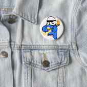 Englischer Budgie Unplugged Button (Beispiel)