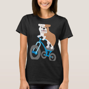 Englischer Bulldog, der Spaß hat T-Shirt