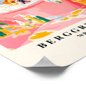 Englischer Bulldog in der Badewanne, Funny Bath Wa Poster (Ecke)