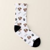 englischer Bulldog Socken (Links - Innen)