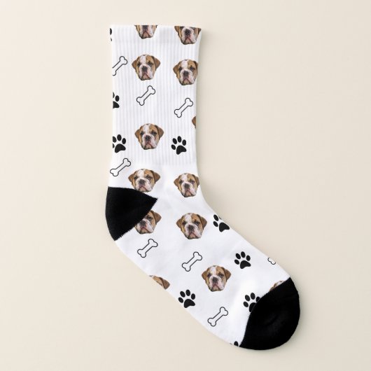 englischer Bulldog Socken (Links - Innen)