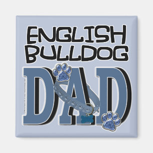 Englischer Bulldogge VATER Magnet