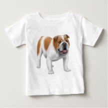 Englischer Bulldoggen-Säuglings-T - Shirt