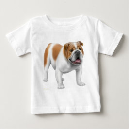 Englischer Bulldoggen-Säuglings-T - Shirt