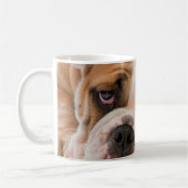Englischer Bulldoggenwelpe Kaffeetasse (Links)