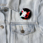 englischer Bullterrier Button (Beispiel)