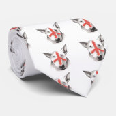 Englischer Bullterrier England Krawatte (Gerollt)