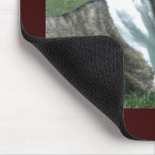 Englischer Bullterrier Mousepad (Ecke)