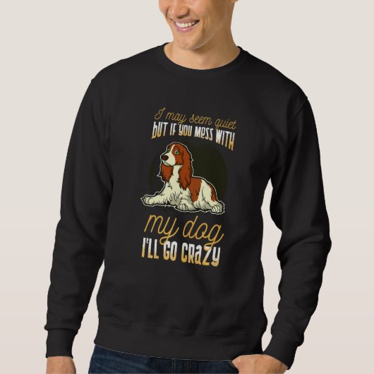 Englischer Cocker Spaniel Hund  13 Sweatshirt (Vorderseite)