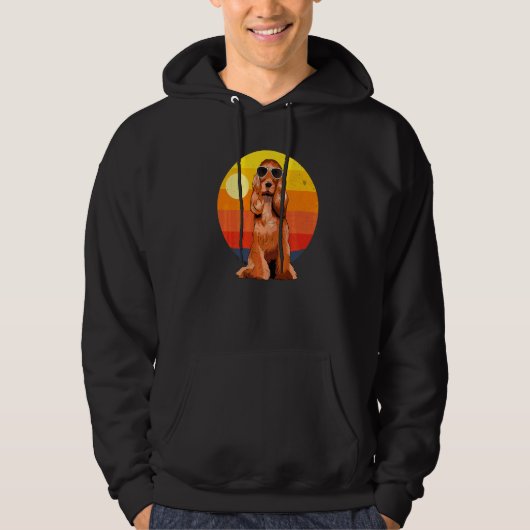 Englischer Cocker Spaniel Hund  2 Hoodie (Vorderseite)