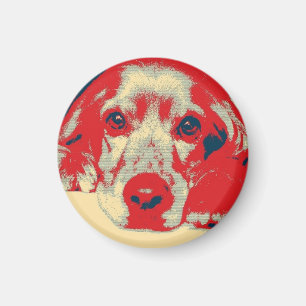 Englischer Cocker spaniel, Hund, Welpe Magnet