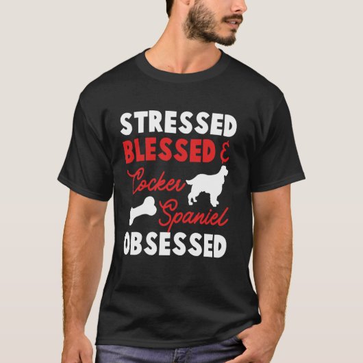 Englischer Cocker Spaniel Hundemutter 1 T-Shirt (Vorderseite)