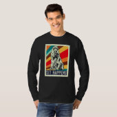 Englischer Cocker Spaniel Hundezucht T-Shirt (Vorne ganz)