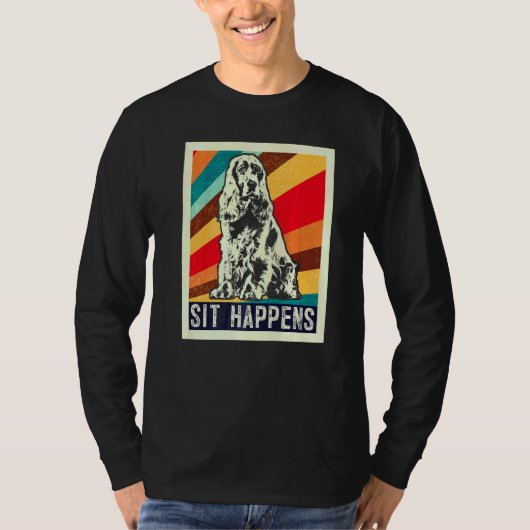 Englischer Cocker Spaniel Hundezucht T-Shirt (Vorderseite)