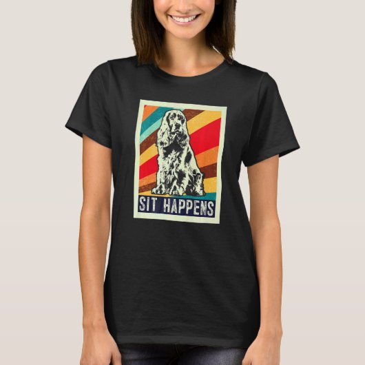Englischer Cocker Spaniel Hundezucht T-Shirt (Vorderseite)