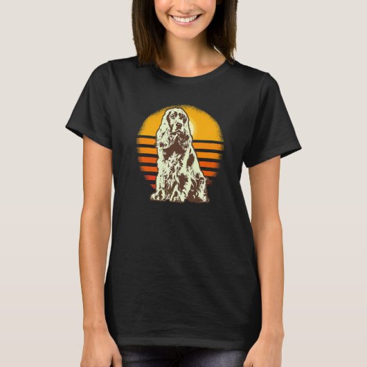 Englischer Cocker Spaniel Hundezucht T-Shirt (Vorderseite)