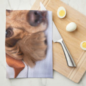 Englischer Cocker Spanier Hund Geschirrtuch (Viertel Falte)