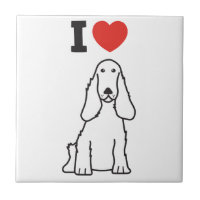 Englischer Cockerspaniel-HundeCartoon