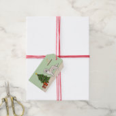 Englischer Cream Golden Retriever Dog Weihnachtsba Geschenkanhänger (Mit Garn)