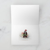 Englischer Feiertagskarte (Innenseite)