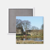 Englischer Feldmagnet Magnet (Vorderseite/Rückseite)