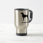 Englischer Fuchsjagdhund Reisebecher (VorderseiteRechts)