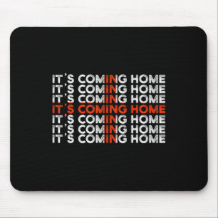 Englischer Fußball Er kommt heim England-Flagge Mousepad