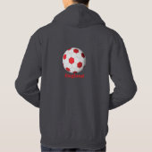 Englischer Fußball Hoodie (Rückseite)