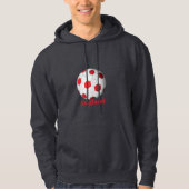 Englischer Fußball Hoodie (Vorderseite)