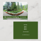 Englischer Garten, der Visitenkarte landschaftlich (Vorne/Hinten)