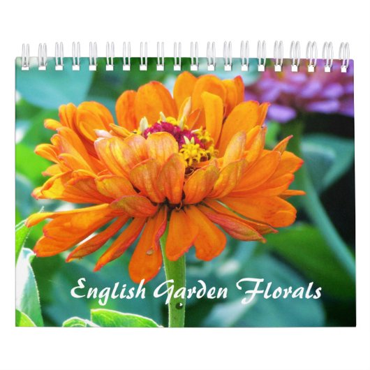 Englischer Garten Florals 2014 Kalender (Titelbild)