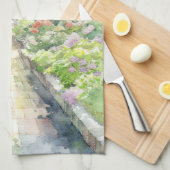 Englischer Garten Geschirrtuch (Viertel Falte)