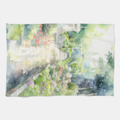 Englischer Garten Geschirrtuch (Horizontal)