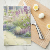 Englischer Garten Geschirrtuch (Viertel Falte)