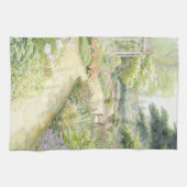 Englischer Garten Geschirrtuch (Horizontal)