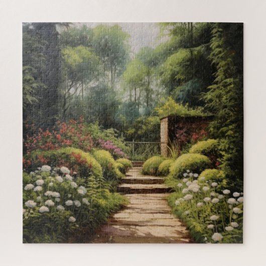 Englischer Garten Puzzle (Vertikal)