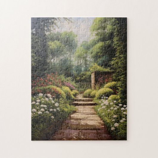 Englischer Garten Puzzle (Vertikal)
