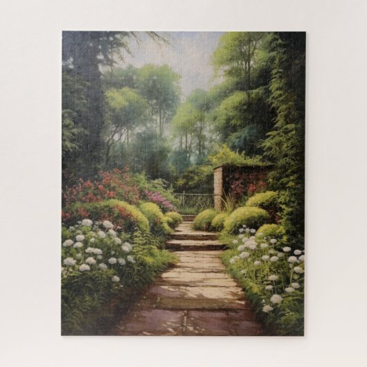 Englischer Garten Puzzle (Vertikal)