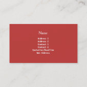 Englischer Garten-Rasen u. Visitenkarte (Rückseite)