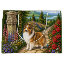 Englischer Garten Shetland Sheepdog 