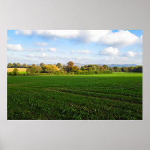 Englischer Herbst - Personalisiert Poster