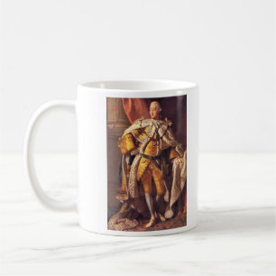 Englischer König George III durch Studio von Alla Kaffeetasse