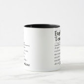 Englischer Lehrer Definition für individuelle Bewe Tasse (Zentrum)